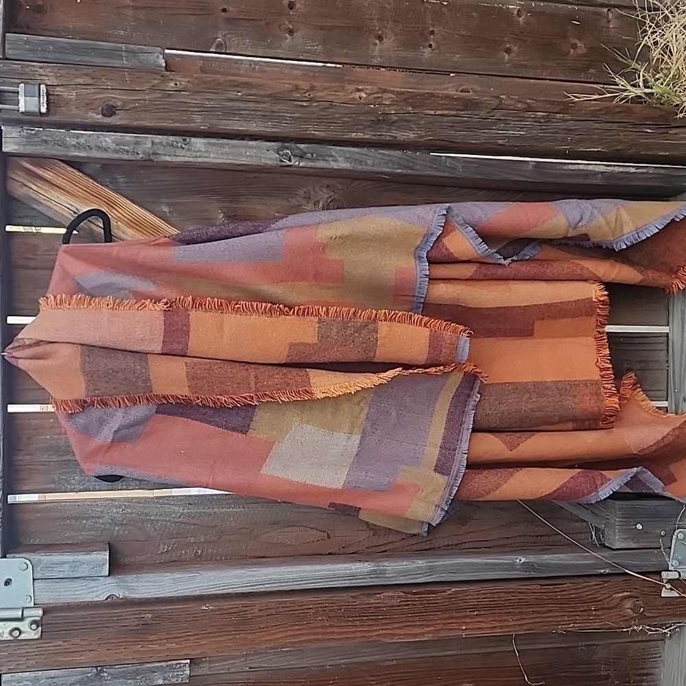 Mud Long Sleeveless Duster, Pre-loved in Excellent Condition